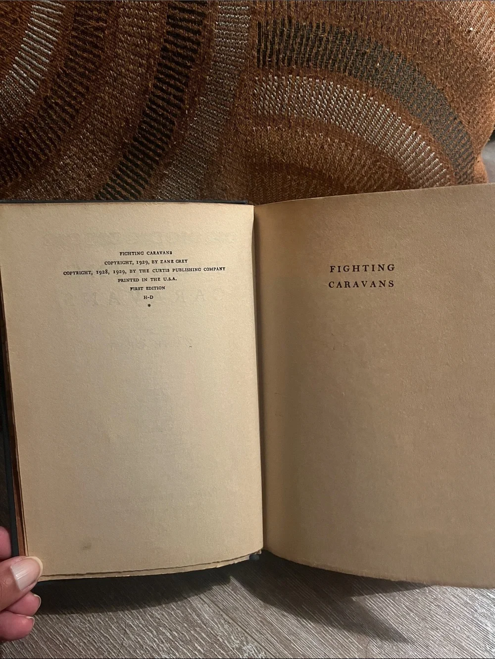 Fighting Caravans by Zane Grey 1929